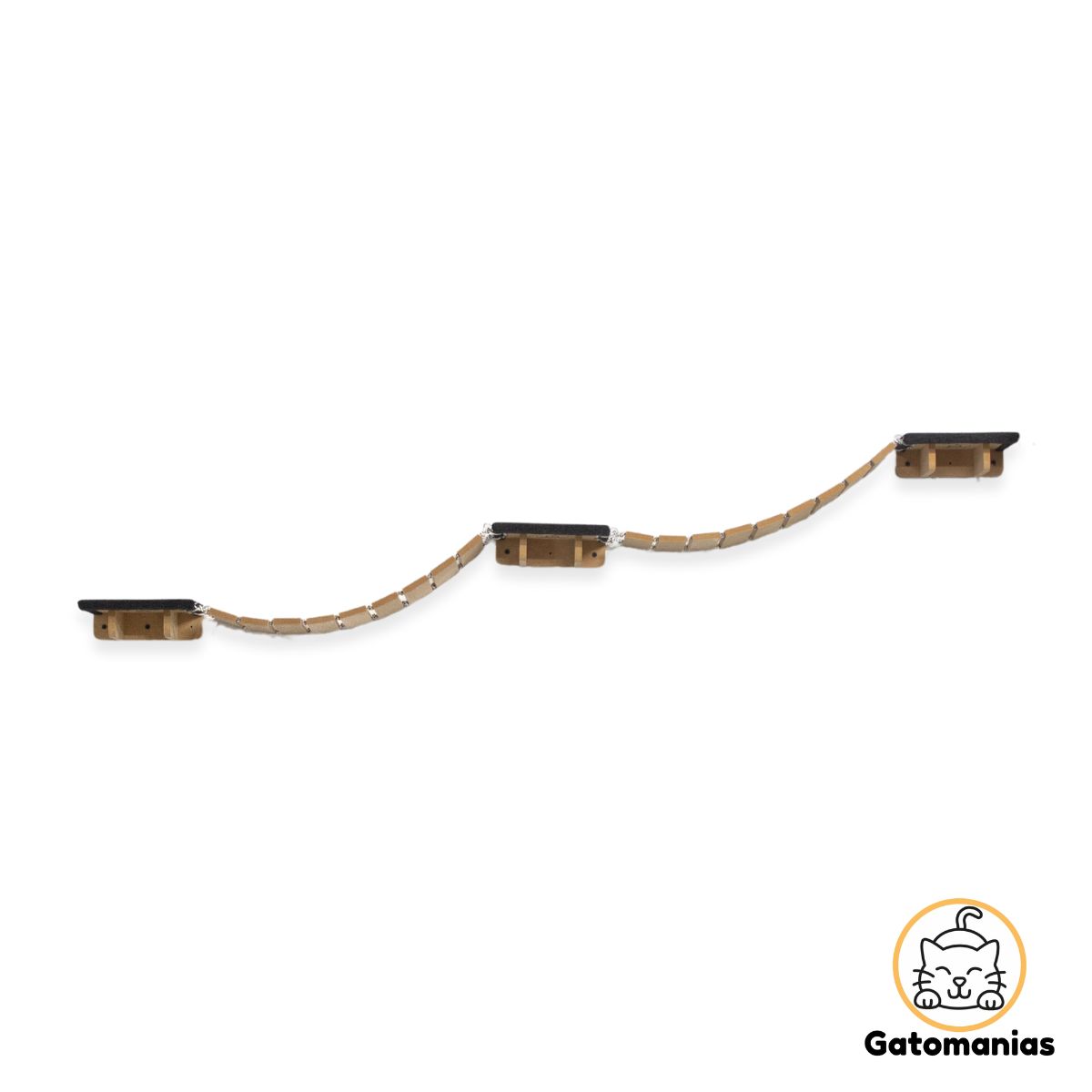 Puente Rascador de Pared Doble - Gatomanias