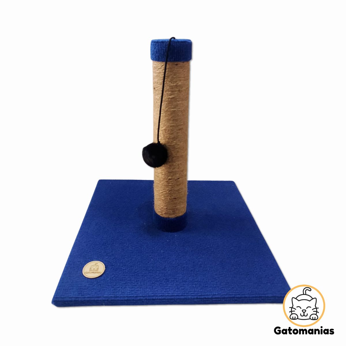 Rascador con juguete para gatos - Gatomanias