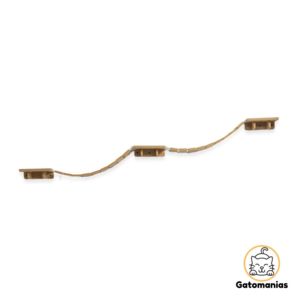 Puente Rascador de Pared Doble - Gatomanias