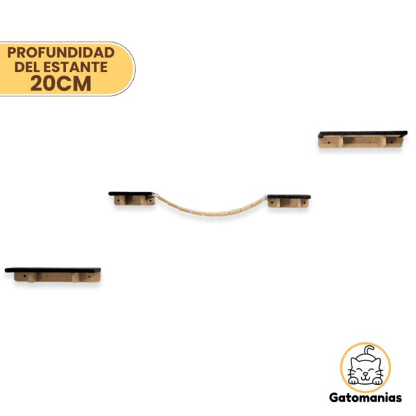 Combo Rascador Toto para Gatos Grandes - Gatomanias