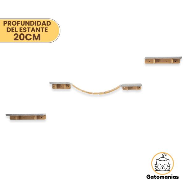 Combo Rascador Toto para Gatos Grandes - Gatomanias
