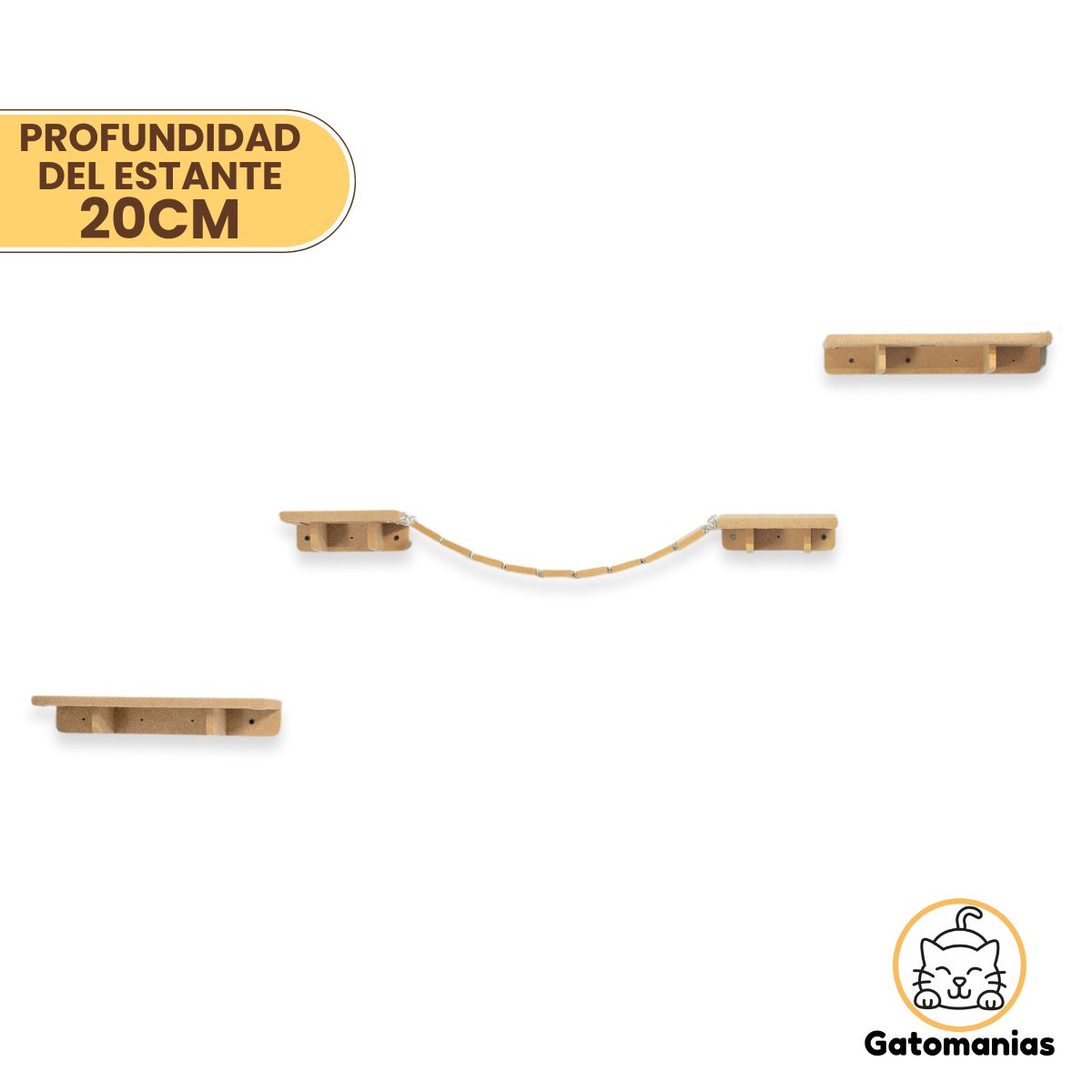 Combo Rascador Toto para Gatos Grandes - Gatomanias