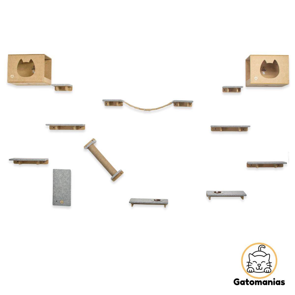 Combo Rascador Pericles - Gatomanias Combo Rascador Pericles - Gatomanias