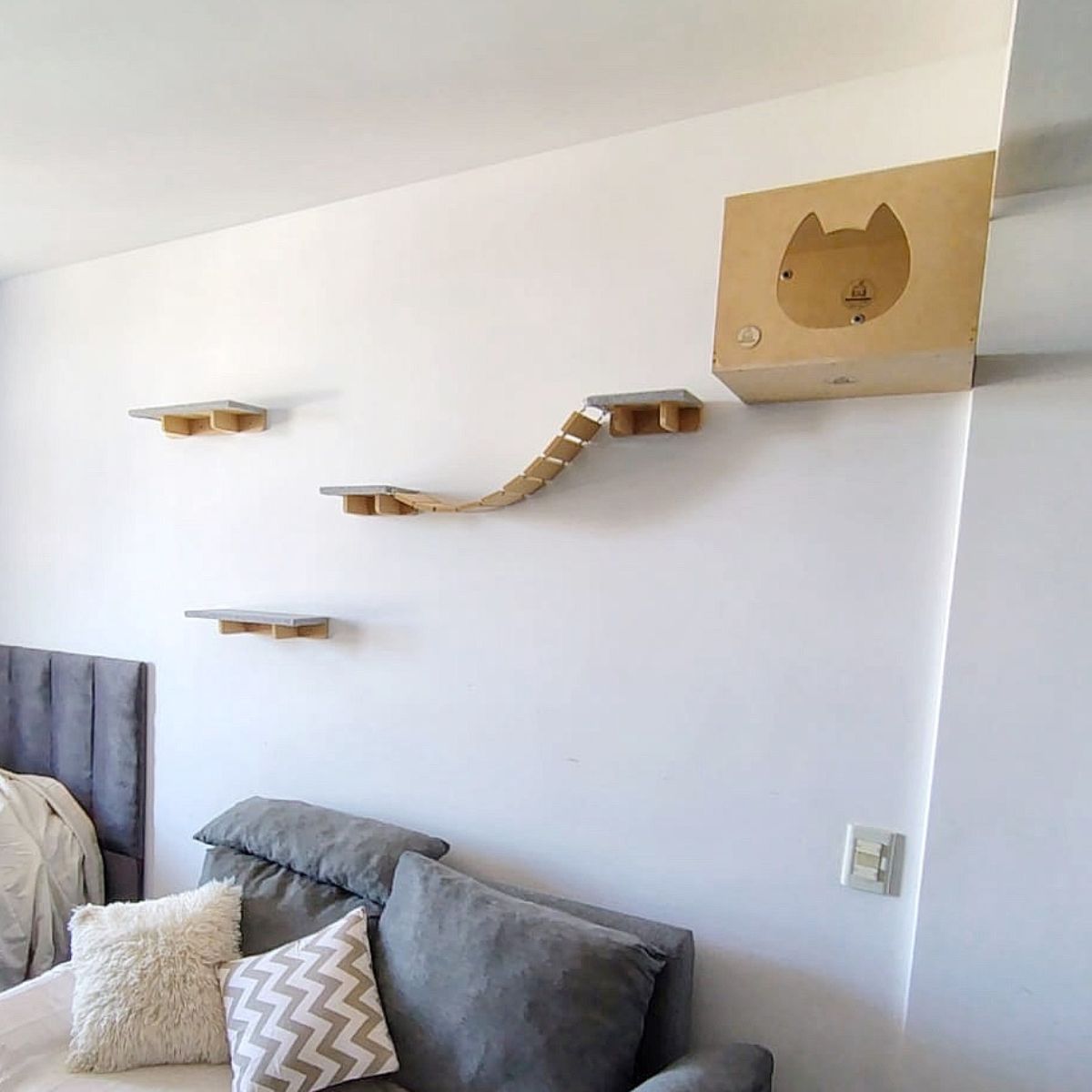 Combo Rascador Amelie para Gatos Grandes - Gatomanias