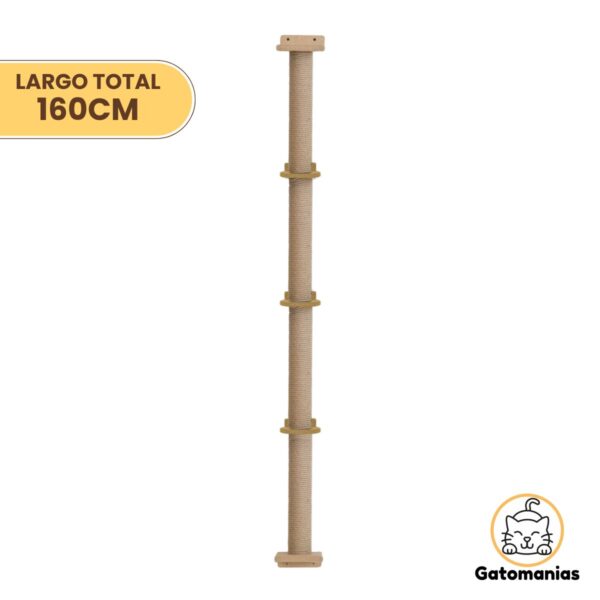 Rascador Tubo de Pared 160cm - Gatomanias