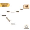 Combo Rascador Sid para Gatos Grandes - Gatomanias