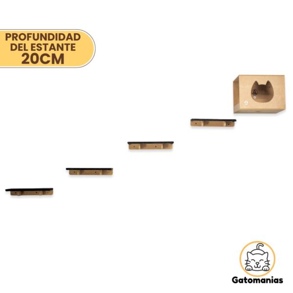 Combo Rascador Simon para Gatos Grandes - Gatomanias