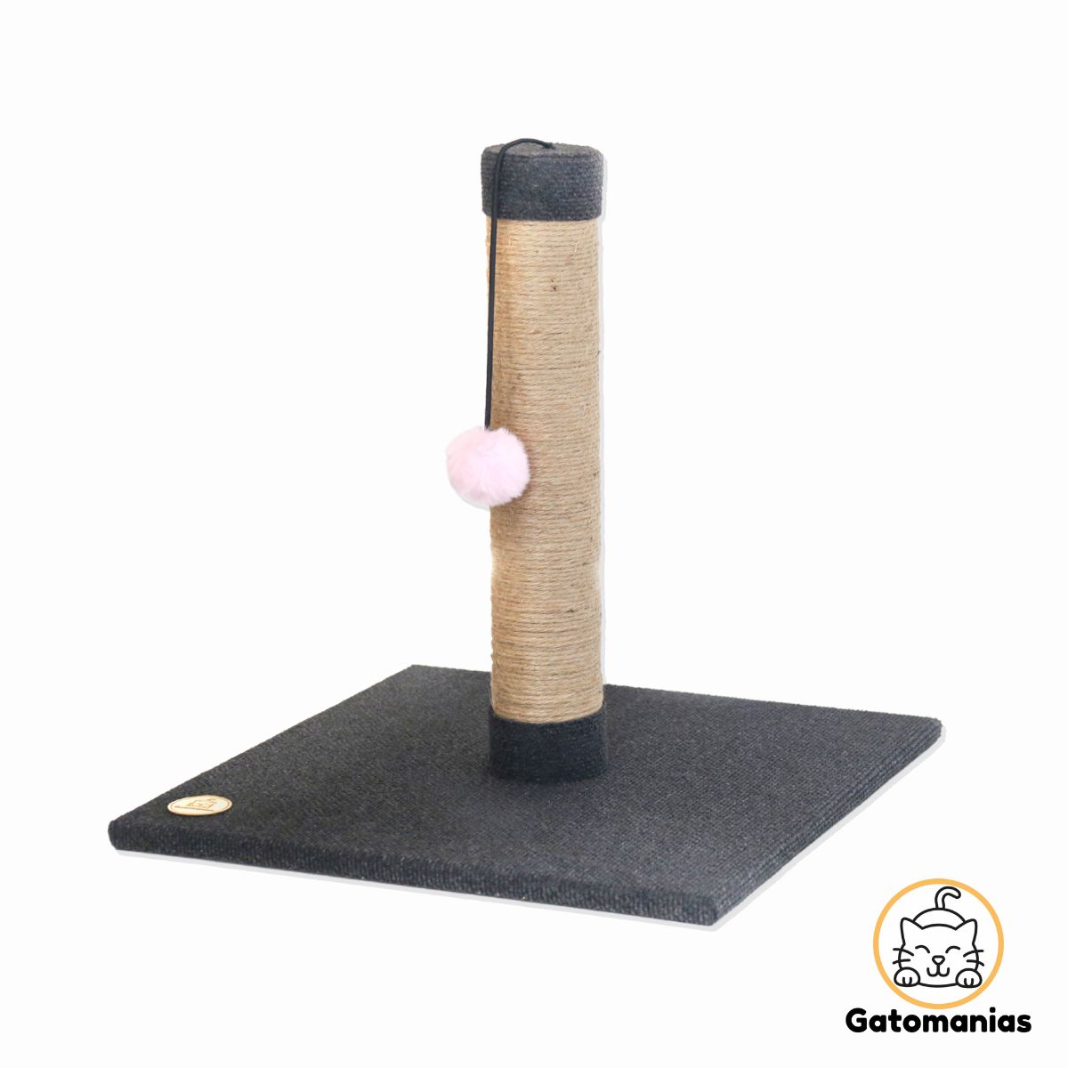 Rascador con juguete para gatos - Gatomanias