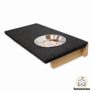 Estante comedero de pared para gatos - Gatomanias