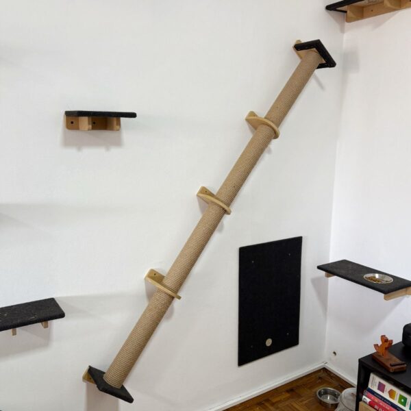 Rascador Tubo de Pared 160cm - Gatomanias